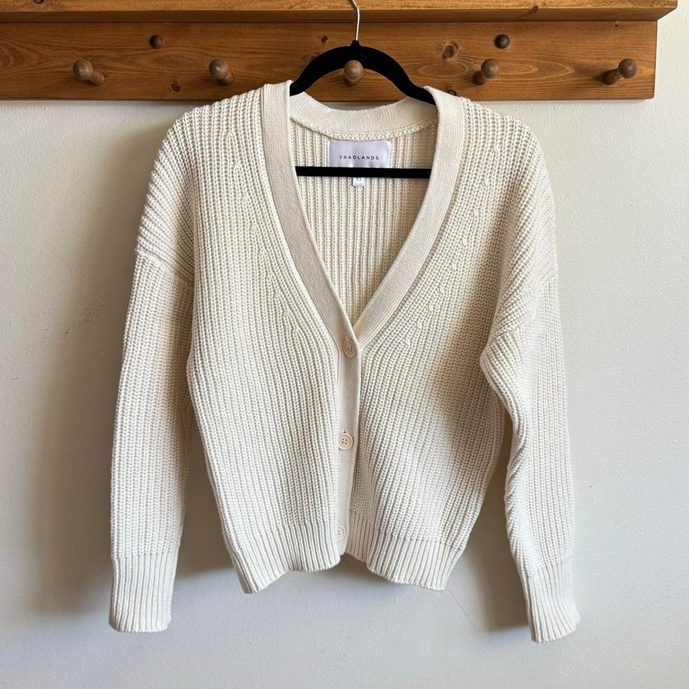 Tradlands Shelter Cardigan-Birch - Picture 2 of 3